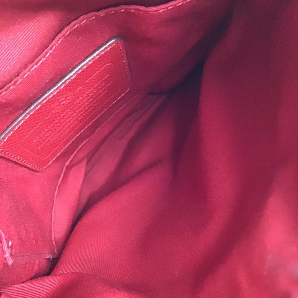 Authentic Coach Signature Canvas  North South Crossbody Shoulder Bag - Picture 8 of 16